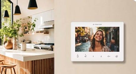XN700 binnepost installatievoorbeeld