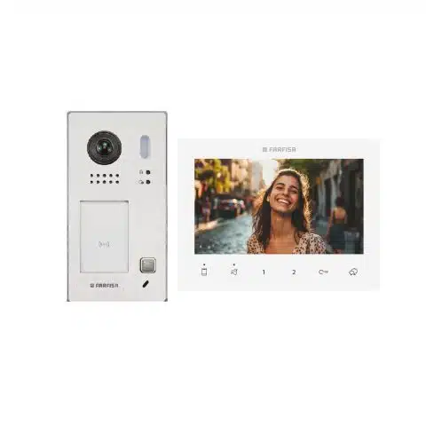 Video deurbel met touchscreen en APP bediening op smartphone